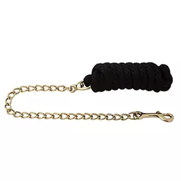 Basic poly lead rope with chain - Picture 1 of 2